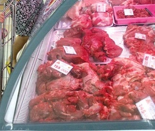 Thịt bò Úc được bày bán nhiều trong các siêu thị