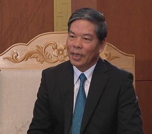 Bộ trưởng Bộ Tài nguyên và Môi trường Nguyễn Minh Quang. Ảnh: VGP/Thu Cúc