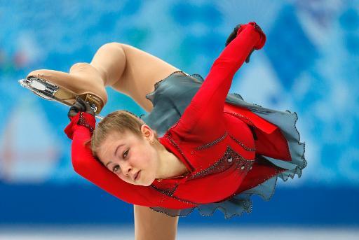 Thần đồng Nga trẻ Julia Lipnitskaia trong đội trượt băng nghệ thuật tại Thế vận hội mùa đông Sochi