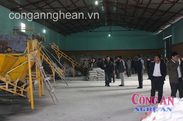 Khánh thành  nhà máy sản xuất phân bón N.P.K  tại  Khu công nghiệp Tháp - Hồng - Kỷ