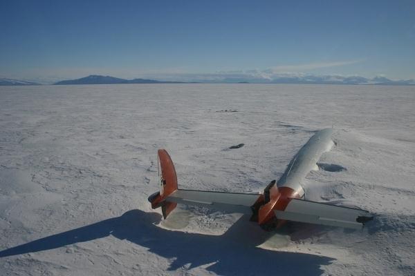 Pegasus là một trong ba đường băng phục vụ ở trạm McMurdo, Nam Cực