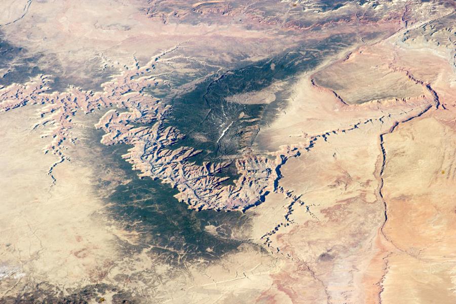 Ảnh chụp Grand Canyon từ trạm ISS