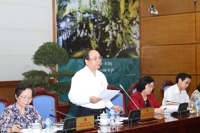 Phó Thủ tướng Nguyễn Xuân Phúc chủ trì Hội nghị. Ảnh: VGP/Lê Sơn