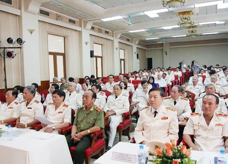 Thứ trưởng Tô Lâm cùng các đại biểu dự Hội nghị