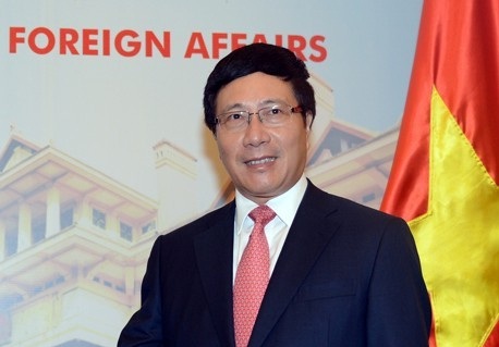 Phó Thủ tướng Phạm Bình Minh: Hoạt động ngoại giao đa phương vừa đóng góp vào công việc chung của thế giới vừa góp phần vào công cuộc phát triển đất nước.Ảnh VGP/Hải Minh