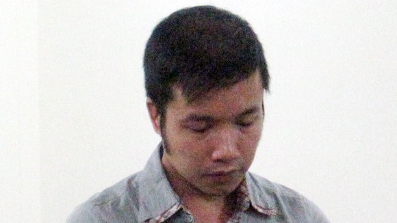 Bị cáo Trương Phùng Hưng tại tòa