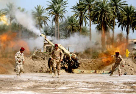 Iraq tuyên bố không cần sự hiện diện của quân đội nước ngoài mà chỉ mong có sự hỗ trợ vũ khí và huấn luyện để chống IS. Ảnh: Reuters.