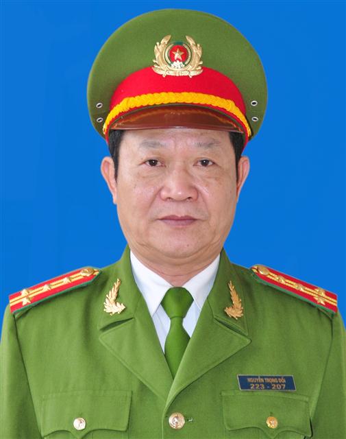 Đồng chí Đại tá Nguyễn Trọng Đối Trưởng phòng CSBV&CĐ
