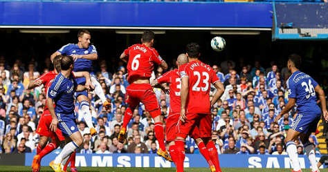 Chelsea đã có bàn thắng sớm nhờ công của thủ quân John Terry