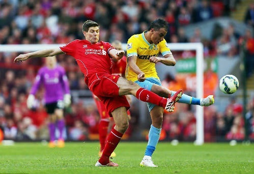 Gerrard đã có trận đấu cuối cùng của mình trong màu áo Liverpool ở sân Anfield không như ý