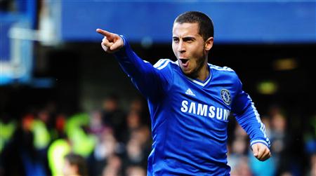 Eden Hazard có phong độ ấn tượng trong màu áo Chelsea mùa giải vừa qua