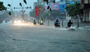 Mưa lớn gây nhiều thiệt hại ở Quảng Ninh. Ảnh: Báo Quảng Ninh
