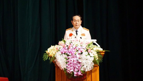  Đại tướng Trần Đại Quang khai mạc Đại hội thi đua “Vì an ninh Tổ quốc