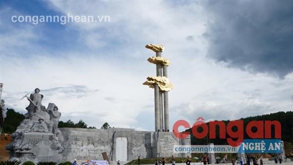 Một góc Khu di tích lịch sử quốc gia Truông Bồn