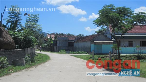 Đoạn đường tự quản xanh, sạch, đẹp tại làng Lương Hội,                                           xã Sơn Thành, huyện Yên Thành