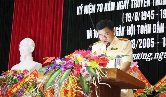 Đại tá Lương Thế Lộc, Bí thư Đảng ủy, Trưởng Công an huyện Thanh Chương