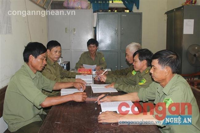 Ban Công an xã Xuân Sơn, huyện Đô Lương triển khai kế hoạch công tác