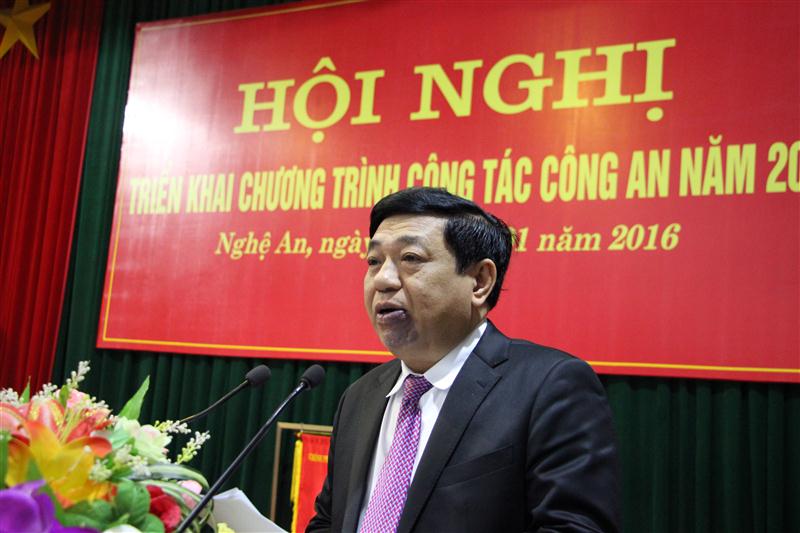 đồng chí Nguyễn Xuân Đường, Phó bí thư Tỉnh uỷ, Chủ tịch UBND tỉnh Nghệ An