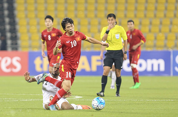 U23 Việt Nam đã chơi khởi sắc hơn trong hiệp 2 trước U23 Jordan
