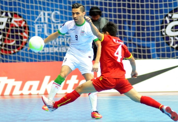 Futsal Việt Nam thua tan nát trước Iran