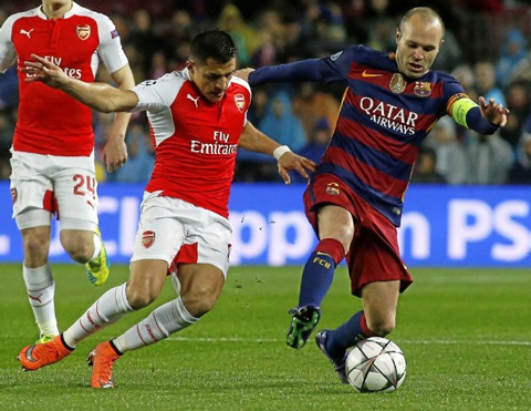  Dù rất cố gắng như Arsenal không thể tạo ra bất ngờ tại Nou Camp