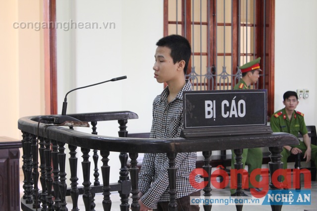 Bị cáo Nguyễn Quang Quyết tại tòa