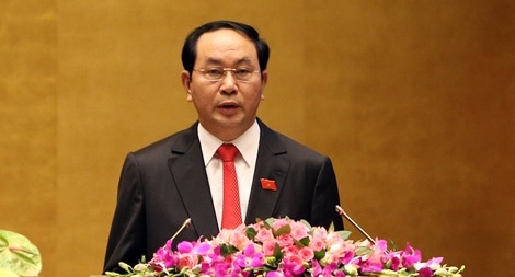 Tân Chủ tịch nước Trần Đại Quang