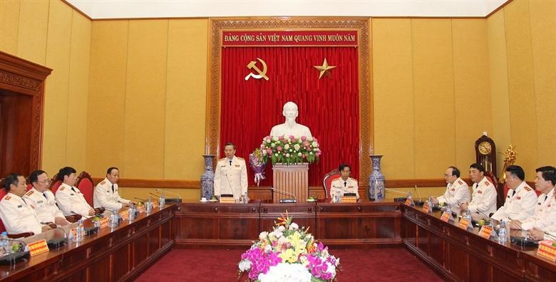 Bộ trưởng Tô Lâm phát biểu tại buổi Lễ.