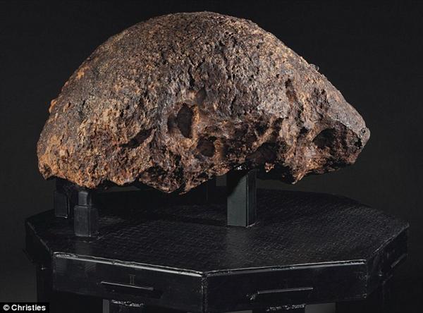 Đây là một bộ sưu tập thiên thạch nằm trong top quý hiếm với khối hình sọ kỳ lạ.