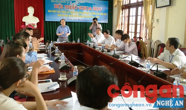 Huyện Quế Phong chủ trì Hội thảo về phát triển cây dược liệu trên địa bàn