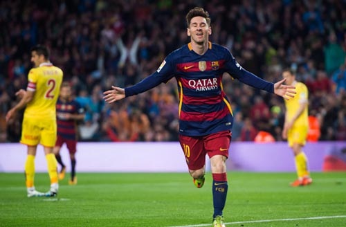 Messi mở tỷ số sớm cho Barca