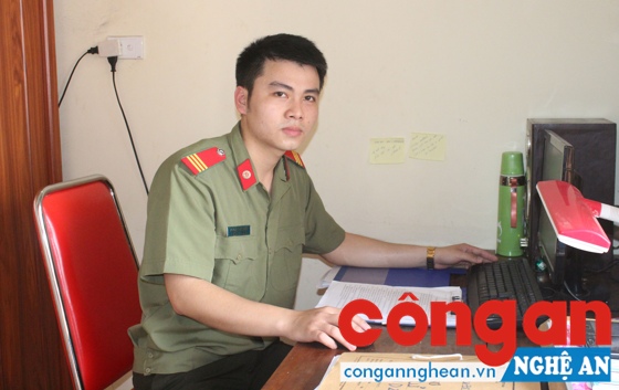 Thượng sỹ Nguyễn Đình Tuấn luôn cố gắng, nỗ lực để hoàn thành xuất sắc nhiệm vụ được giao