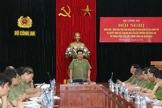 Thứ trưởng Bùi Văn Thành phát biểu chỉ đạo tại Hội nghị.