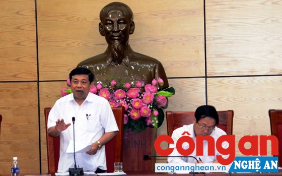 Đồng chí Nguyễn Xuân Đường, Chủ tịch UBND tỉnh khẳng định quyết tâm thực hiện hiệu quả mục tiêu đảm bảo VSATTP trên địa bàn tỉnh
