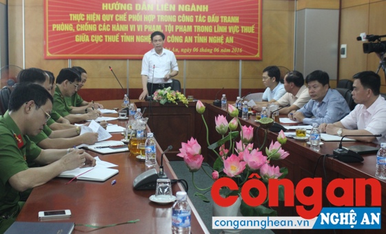 Ông Nguyễn Đình Hòa, Cục trưởng Cục thuế Nghệ An khẳng định hiệu quả công tác phối hợp trong đấu tranh phòng, chống các hành vi vi phạm, tội phạm trong lĩnh vực thuế thời gian qua.