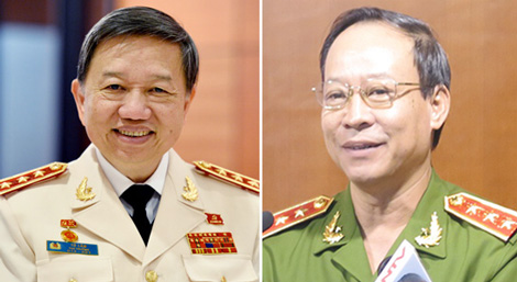 Bộ trưởng Tô Lâm và Thứ trưởng Lê Quý Vương đều trúng cử đại biểu Quốc hội với số phiếu cao.
