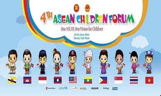 Diễn đàn Trẻ em ASEAN lần thứ 4 diễn ra từ 20 – 23/6 tại Hà Nội