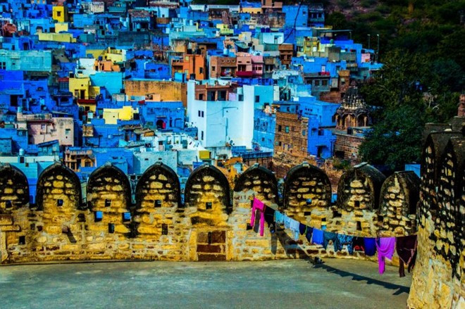 Thành phố xanh Jodhpur, Ấn Độ. Ảnh: Mike Czech.