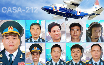 9 liệt sĩ trên chuyến bay CASA - 212 định mệnh.