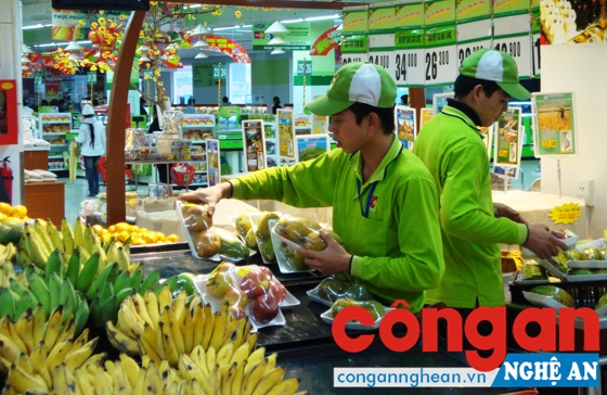 Với sự hỗ trợ đầu tư, nhiều nông sản xứ Nghệ xâm nhập vào các siêu thị lớn trên toàn quốc