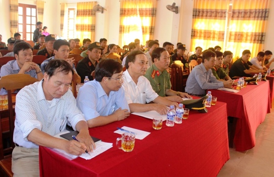 Các đại biểu tại lễ thành lập Tổ công tác.