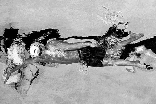 Ryan Murphy, vận động viên người Mỹ thi đấu ở nội dung 100m bơi ngửa nam.