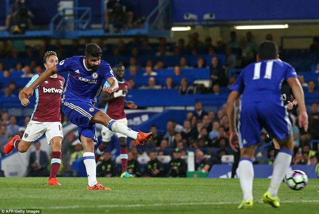 Diego Costa tỏa sáng để mang về 3 điểm cho Chelsea