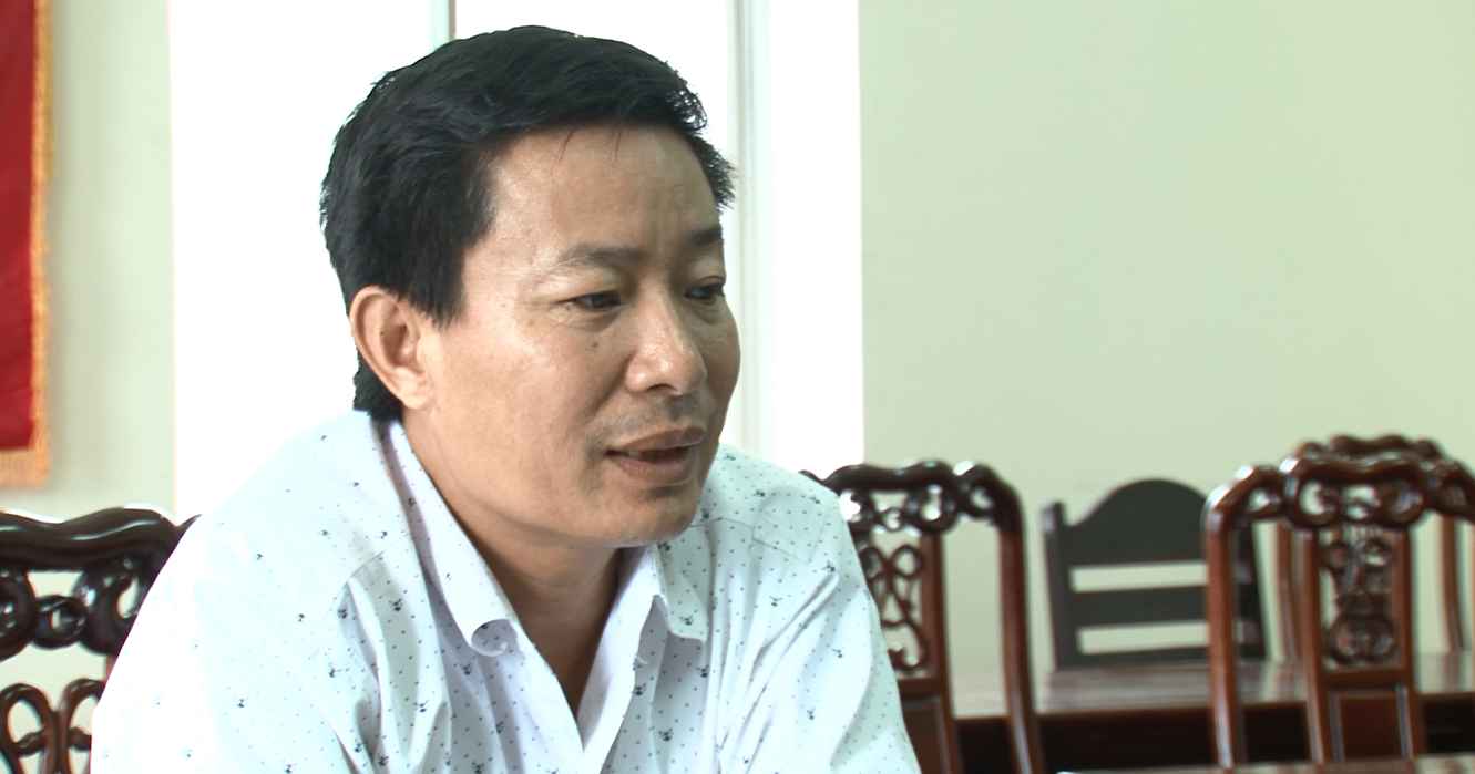 Anh Lê Phùng Diệu – Phó Giám đốc khu Bảo tồn thiên nhiên Pù Hoạt