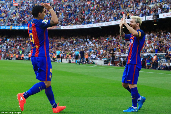 Barcelona đã có khởi đầu suôn sẻ trong ngày khai mạc La Liga mùa giải mới.