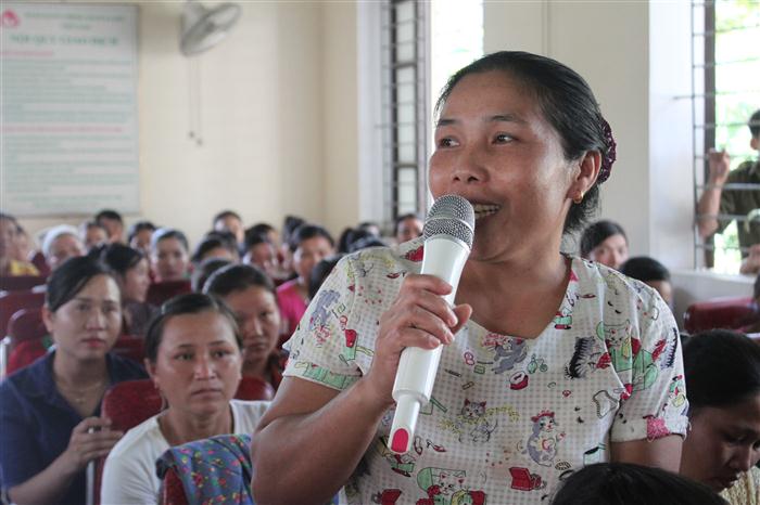 Tuyên truyền  phố biến giáo dục pháp luật cho chị em xã Hạnh Dịch