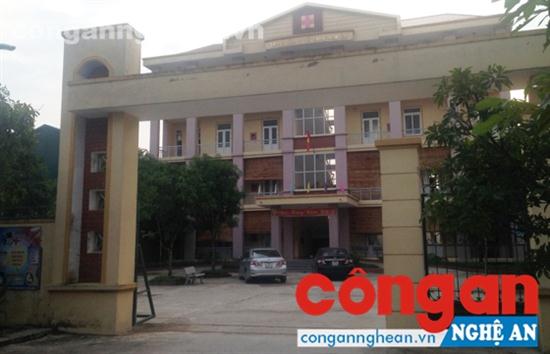Trung tâm Y tế huyện Hưng Nguyên, nơi để xảy ra những sai phạm