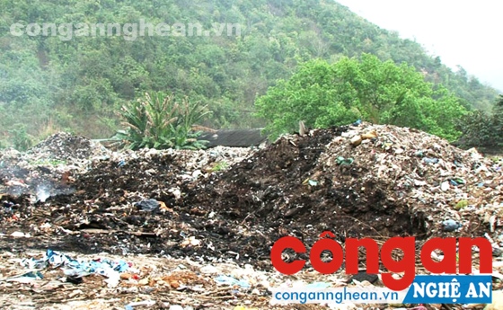Hiện nay, rác thải đang quá tải trên địa bàn Quỳ Hợp