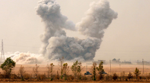 Chiến dịch giành lại Mosul đã trở thành trận chiến ác liệt nhất trong 13 năm qua ở Iraq. (ảnh: Reuters).