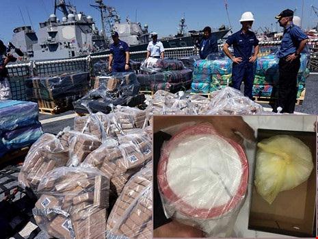 Cảnh sát chống ma túy quốc tế bắt một vụ vận chuyển lá khat đến một cảng ở châu Â - Ảnh CNN